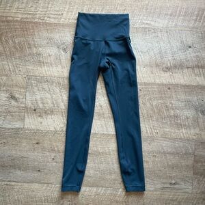 Lululemon High-Waisted Teal Leggings